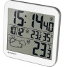 Часы настенные BRESSER MyTime LCD, белые 75696