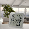 Часы настенные BRESSER MyTime LCD, серебристые 75697