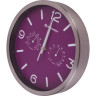 Часы настенные BRESSER MyTime ND DCF Thermo/Hygro, 25 см, фиолетовые 76445