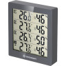 Метеостанция BRESSER Temeo Hygro Quadro, серая 75692